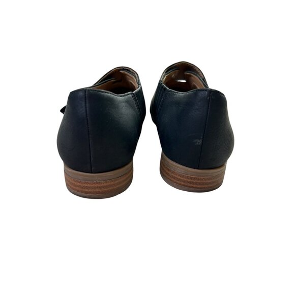 Abella True Comfort Mollie Black Shoes Women's 6M Flats Adjustable Hook & Loop - Picture 8 of 14